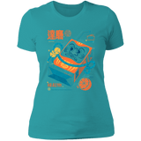 T-Shirts Tahiti Blue / S Daruma Fresh Women's Premium T-Shirt