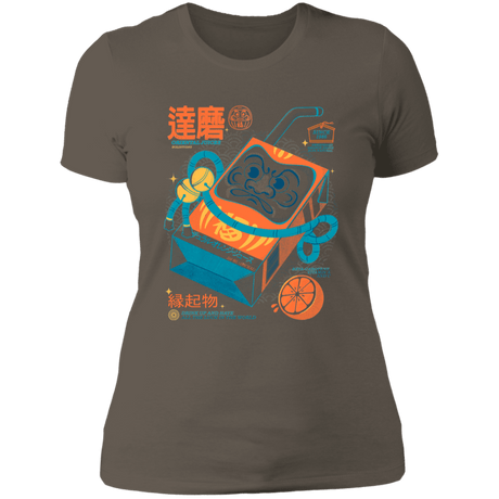 T-Shirts Warm Grey / S Daruma Fresh Women's Premium T-Shirt