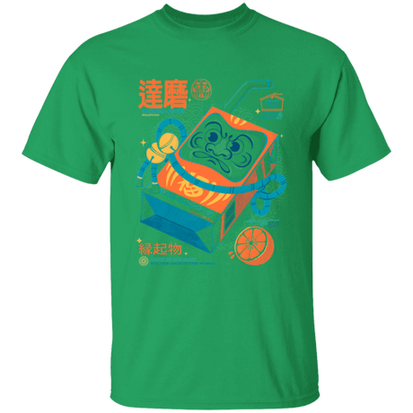 T-Shirts Irish Green / YXS Daruma Fresh Youth T-Shirt