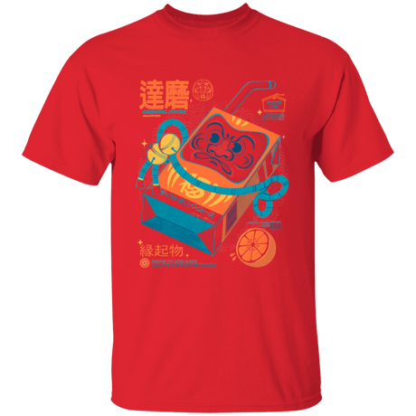 T-Shirts Red / YXS Daruma Fresh Youth T-Shirt