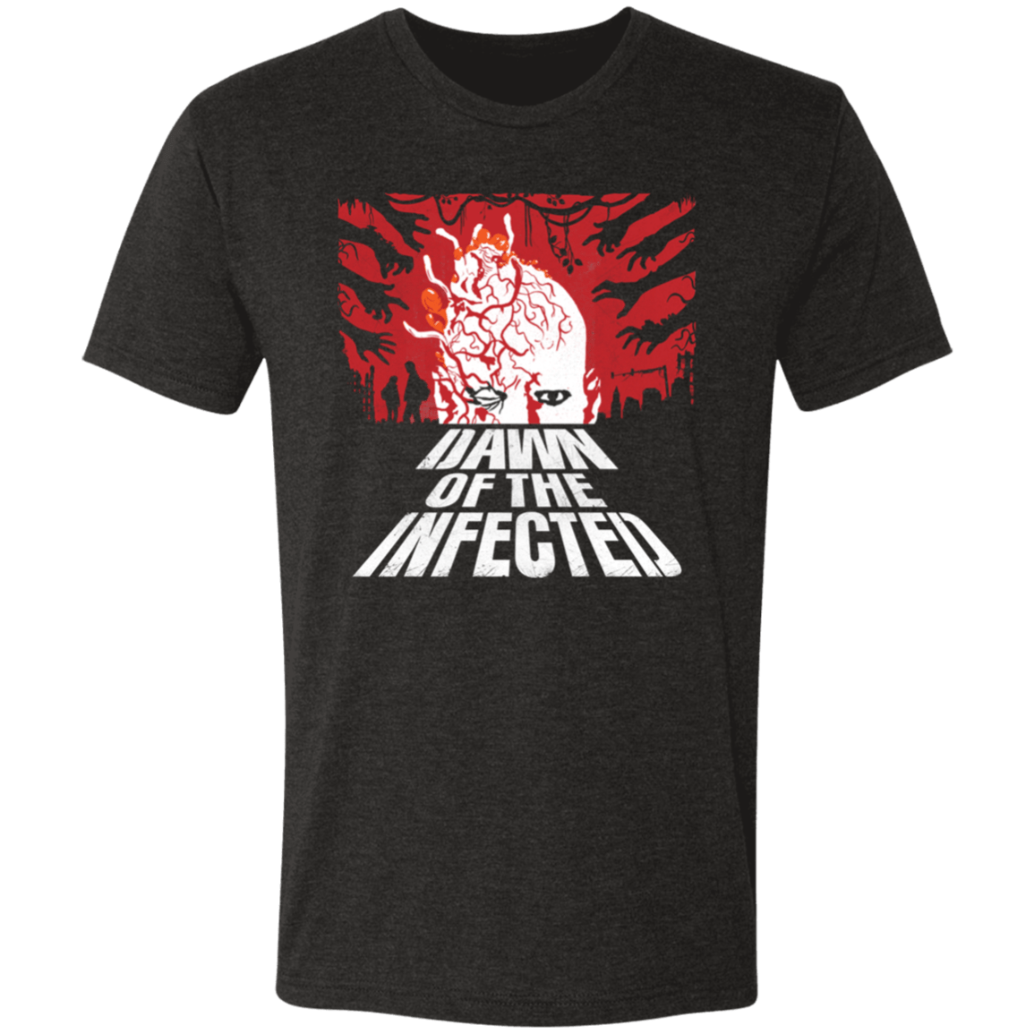 T-Shirts Vintage Black / S Dawn of the Infected Men's Triblend T-Shirt