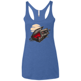T-Shirts Vintage Royal / X-Small Dead Man Walkman Women's Triblend Racerback Tank