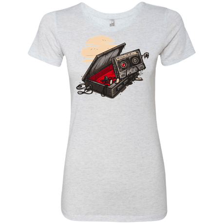 T-Shirts Heather White / Small Dead Man Walkman Women's Triblend T-Shirt