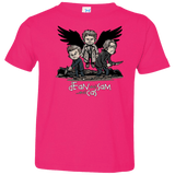 T-Shirts Hot Pink / 2T Dean Sam Cas Toddler Premium T-Shirt