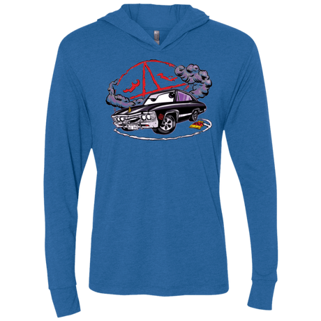 T-Shirts Vintage Royal / X-Small Deans Baby Triblend Long Sleeve Hoodie Tee