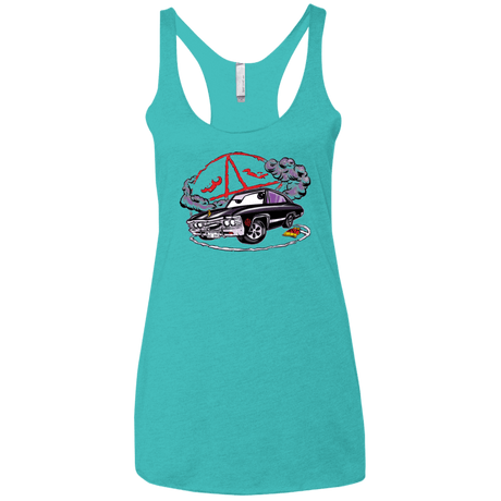 T-Shirts Tahiti Blue / X-Small Deans Baby Women's Triblend Racerback Tank