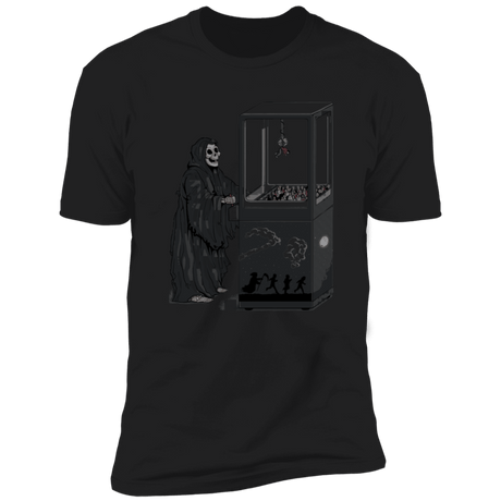 T-Shirts Black / X-Small Death is Random Men's Premium T-Shirt