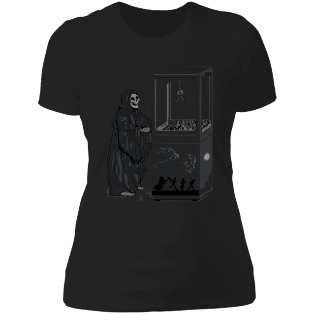 T-Shirts Black / X-Small Death is Random Women's Premium T-Shirt