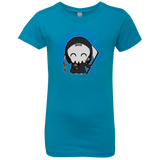 T-Shirts Turquoise / YXS Death Loves Cats Girls Premium T-Shirt