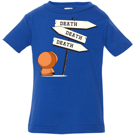 T-Shirts Royal / 6 Months DEATH TINY Infant Premium T-Shirt