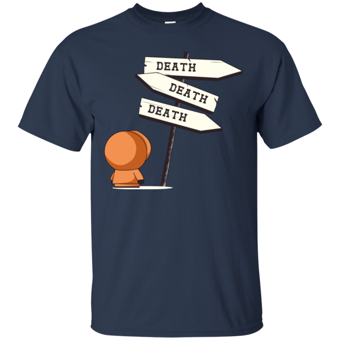 T-Shirts Navy / Small DEATH TINY T-Shirt