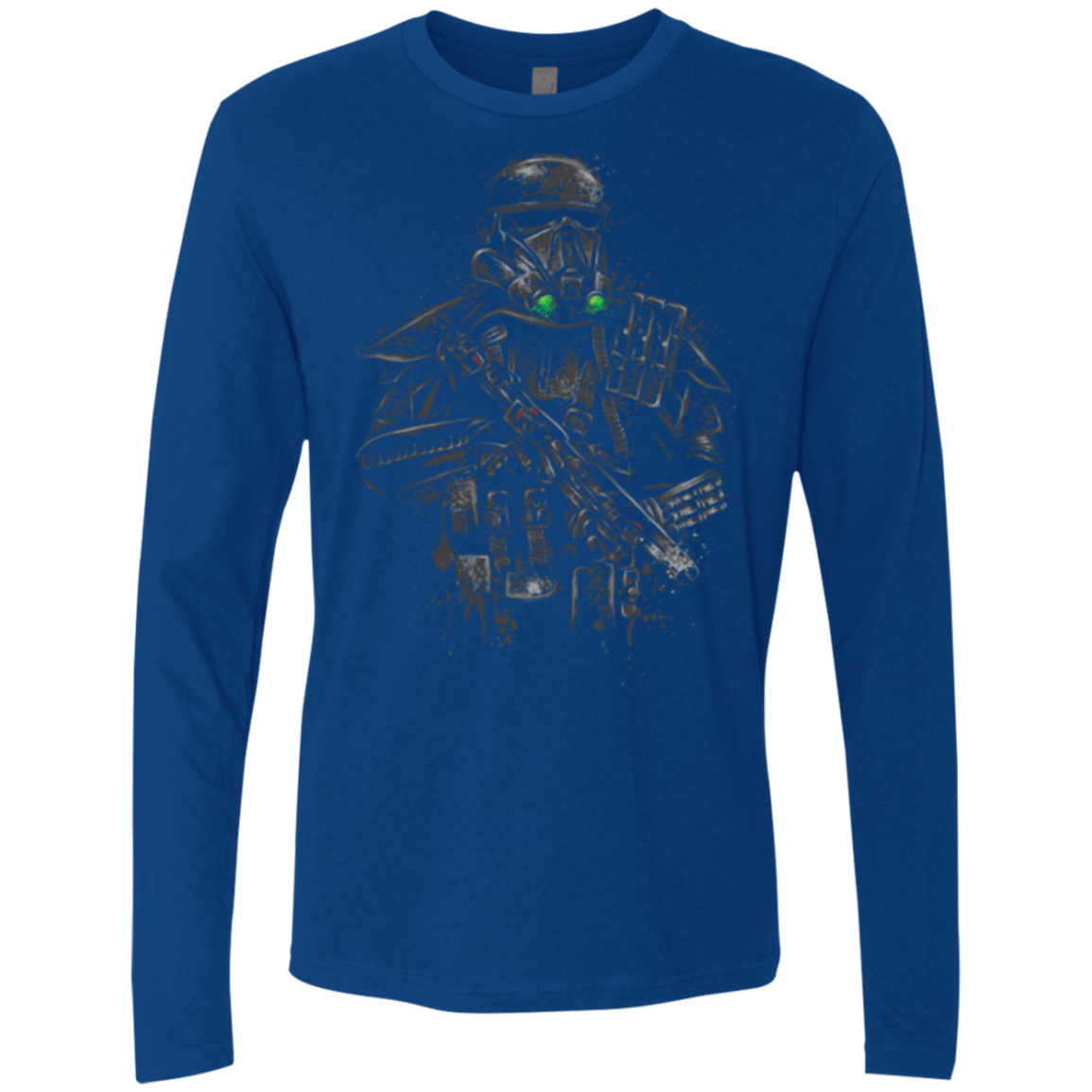 T-Shirts Royal / Small Death Trooper Men's Premium Long Sleeve