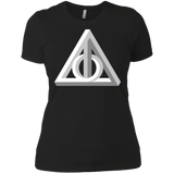T-Shirts Black / X-Small Deathly Impossible Hallows Women's Premium T-Shirt