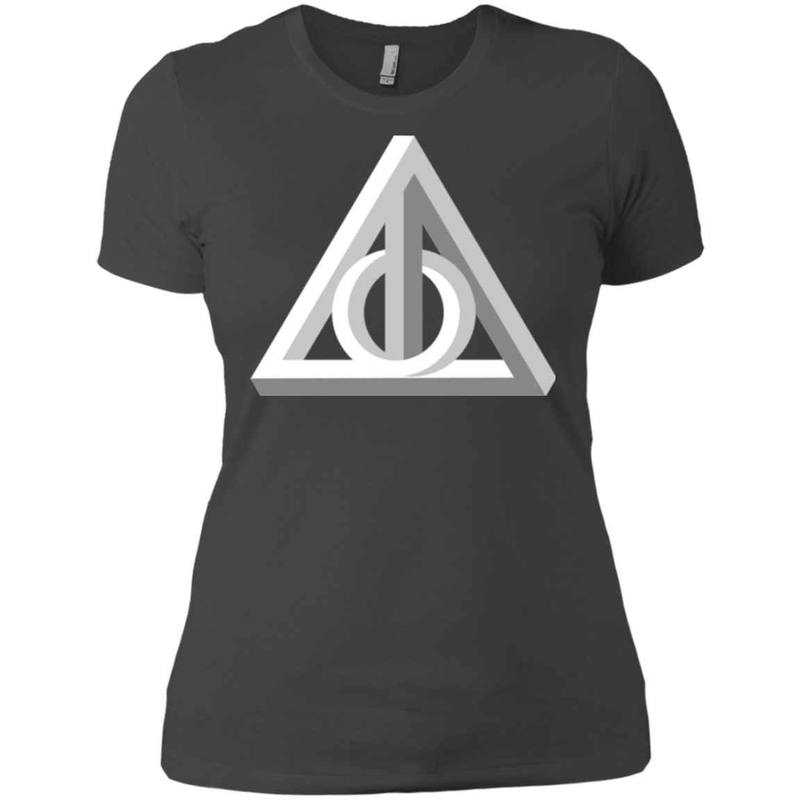 T-Shirts Heavy Metal / X-Small Deathly Impossible Hallows Women's Premium T-Shirt