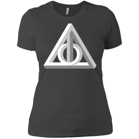 T-Shirts Heavy Metal / X-Small Deathly Impossible Hallows Women's Premium T-Shirt
