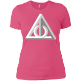 T-Shirts Hot Pink / X-Small Deathly Impossible Hallows Women's Premium T-Shirt