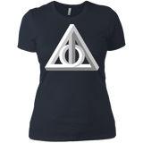 T-Shirts Indigo / X-Small Deathly Impossible Hallows Women's Premium T-Shirt