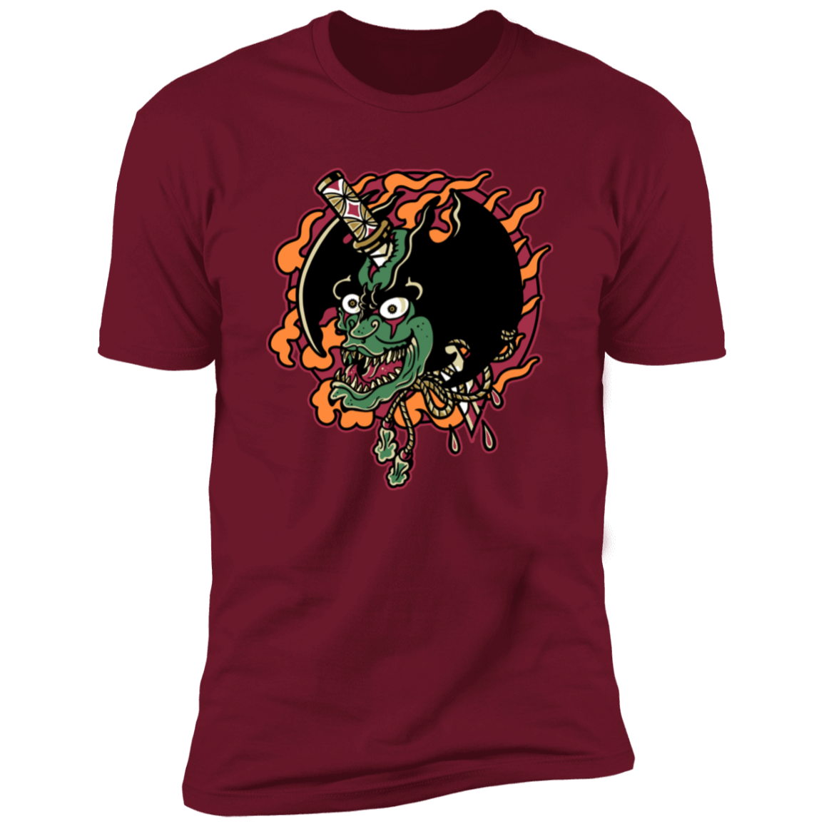 T-Shirts Cardinal / S Debiruman Tatu Men's Premium T-Shirt