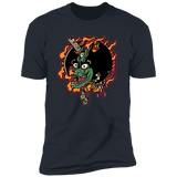 T-Shirts Indigo / S Debiruman Tatu Men's Premium T-Shirt