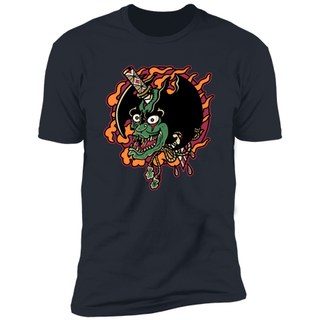 T-Shirts Indigo / S Debiruman Tatu Men's Premium T-Shirt