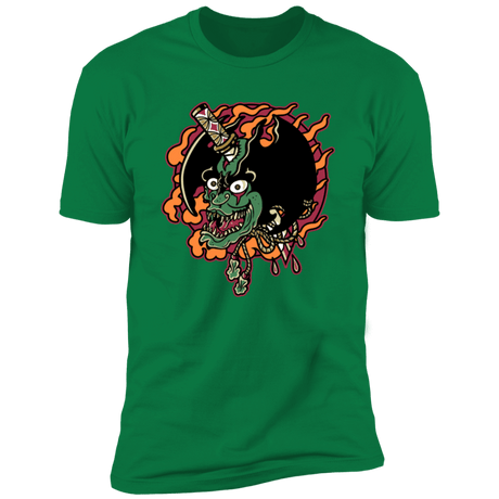 T-Shirts Kelly Green / S Debiruman Tatu Men's Premium T-Shirt