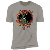 T-Shirts Light Grey / S Debiruman Tatu Men's Premium T-Shirt