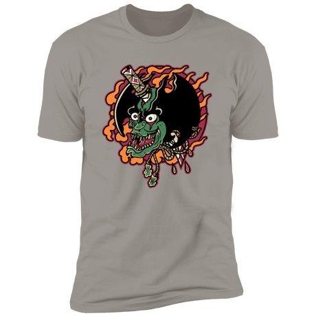 T-Shirts Light Grey / S Debiruman Tatu Men's Premium T-Shirt