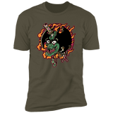 T-Shirts Military Green / S Debiruman Tatu Men's Premium T-Shirt