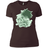 T-Shirts Dark Chocolate / X-Small Deku Sketch Women's Premium T-Shirt