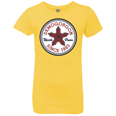 T-Shirts Vibrant Yellow / YXS Demogorgon Girls Premium T-Shirt