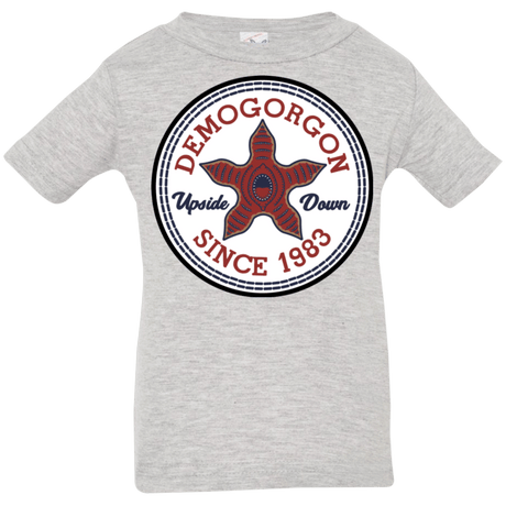T-Shirts Heather Grey / 6 Months Demogorgon Infant Premium T-Shirt