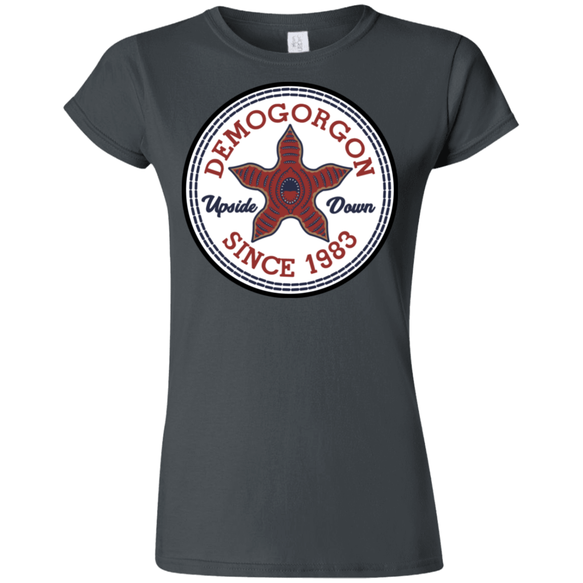 T-Shirts Charcoal / S Demogorgon Junior Slimmer-Fit T-Shirt
