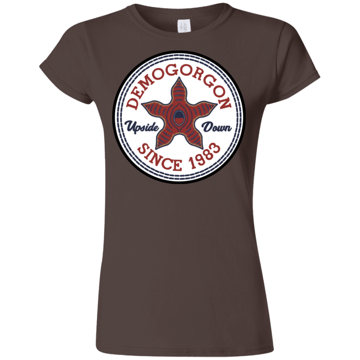 T-Shirts Dark Chocolate / S Demogorgon Junior Slimmer-Fit T-Shirt