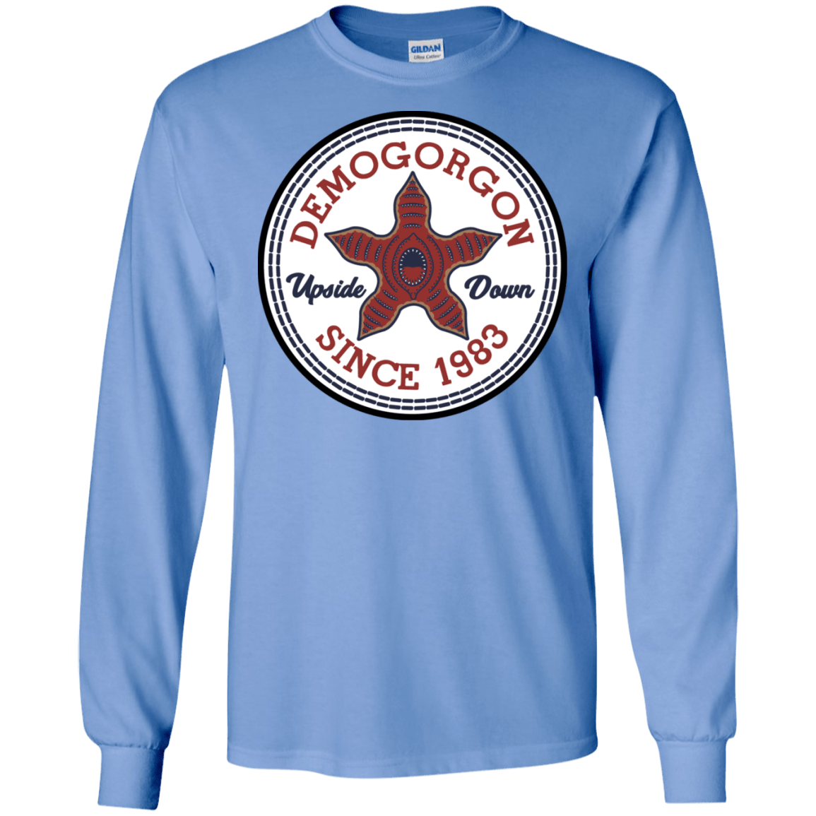 T-Shirts Carolina Blue / S Demogorgon Men's Long Sleeve T-Shirt
