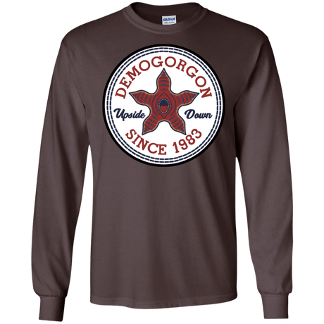 T-Shirts Dark Chocolate / S Demogorgon Men's Long Sleeve T-Shirt