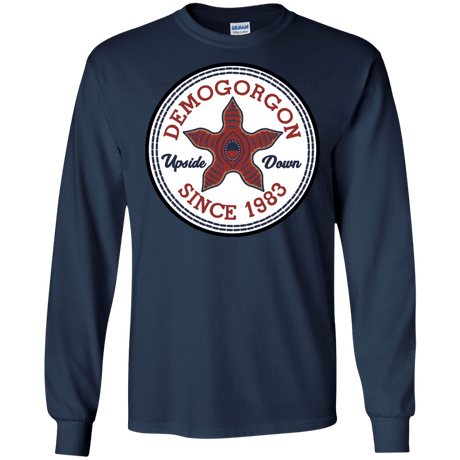T-Shirts Navy / S Demogorgon Men's Long Sleeve T-Shirt
