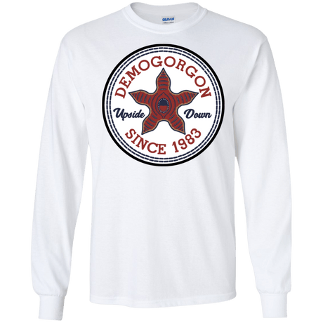 T-Shirts White / S Demogorgon Men's Long Sleeve T-Shirt