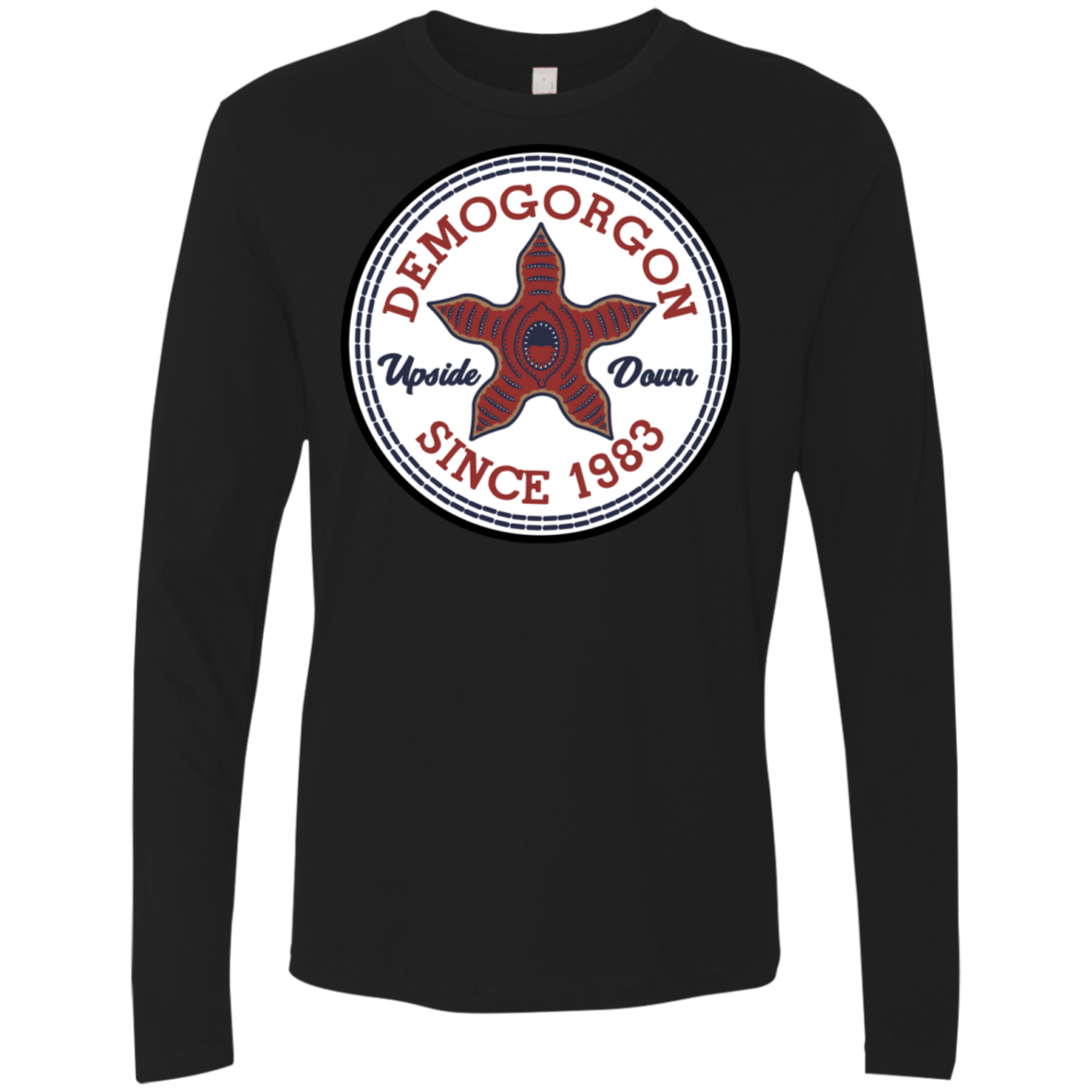 T-Shirts Black / S Demogorgon Men's Premium Long Sleeve