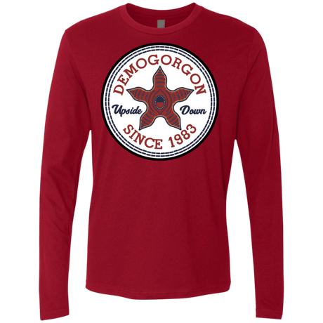 T-Shirts Cardinal / S Demogorgon Men's Premium Long Sleeve