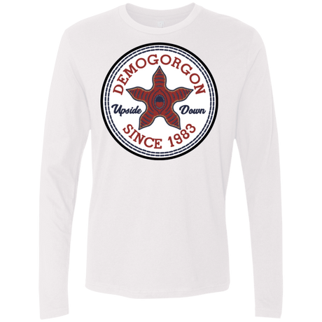 T-Shirts White / S Demogorgon Men's Premium Long Sleeve