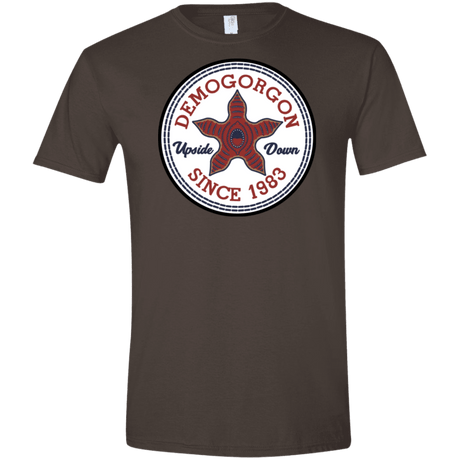 T-Shirts Dark Chocolate / S Demogorgon Men's Semi-Fitted Softstyle