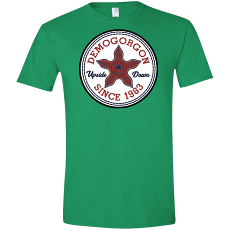 T-Shirts Heather Irish Green / S Demogorgon Men's Semi-Fitted Softstyle