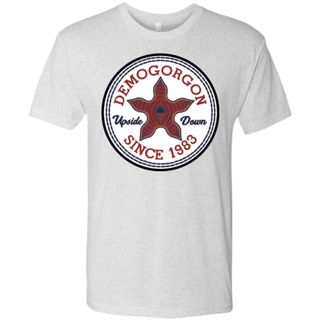T-Shirts Heather White / S Demogorgon Men's Triblend T-Shirt