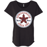 T-Shirts Vintage Black / X-Small Demogorgon Triblend Dolman Sleeve
