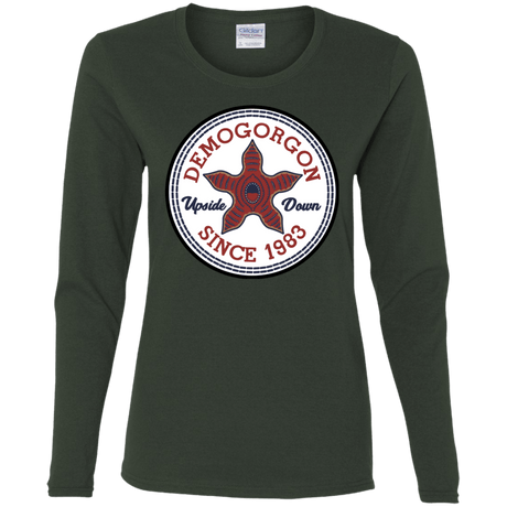 T-Shirts Forest / S Demogorgon Women's Long Sleeve T-Shirt