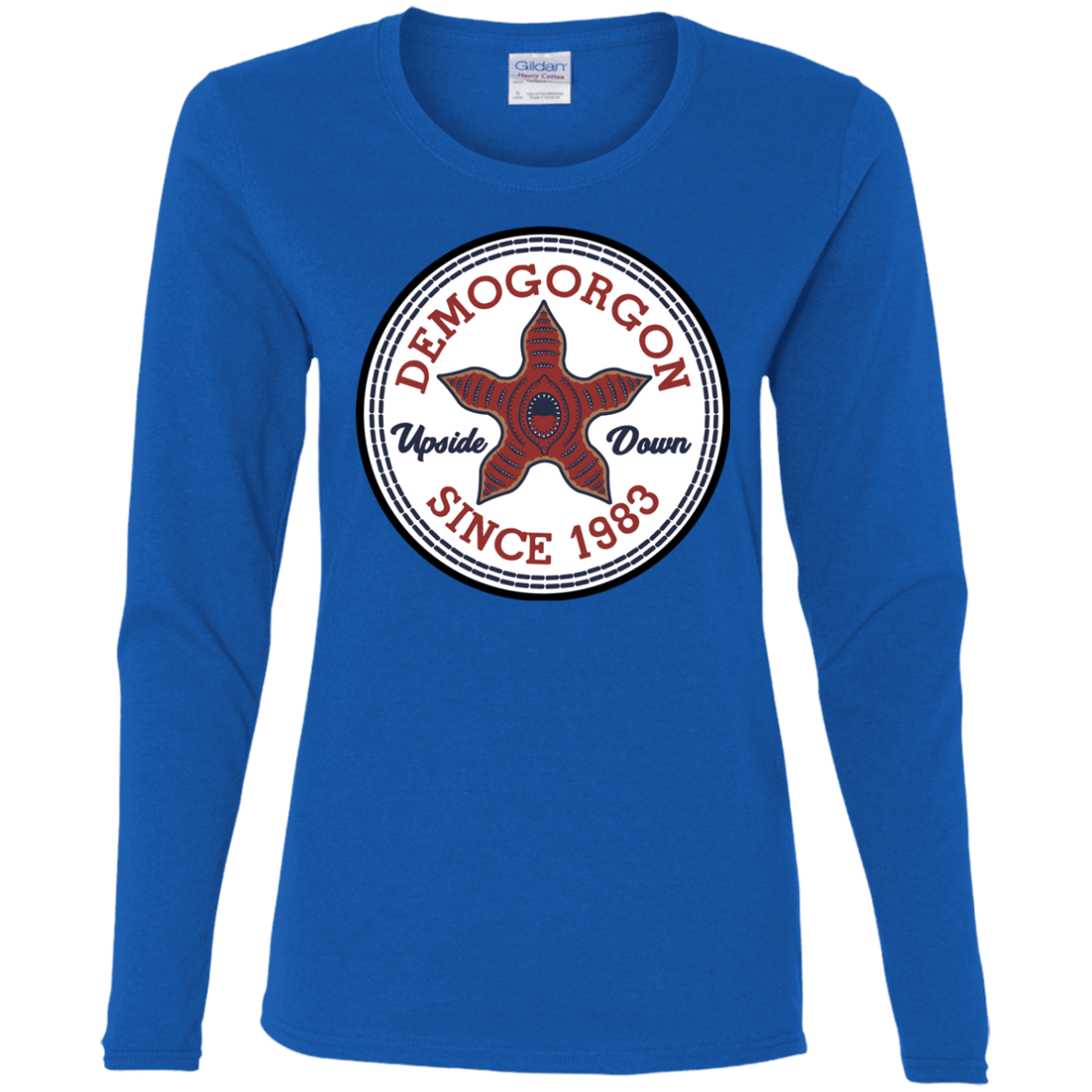 T-Shirts Royal / S Demogorgon Women's Long Sleeve T-Shirt