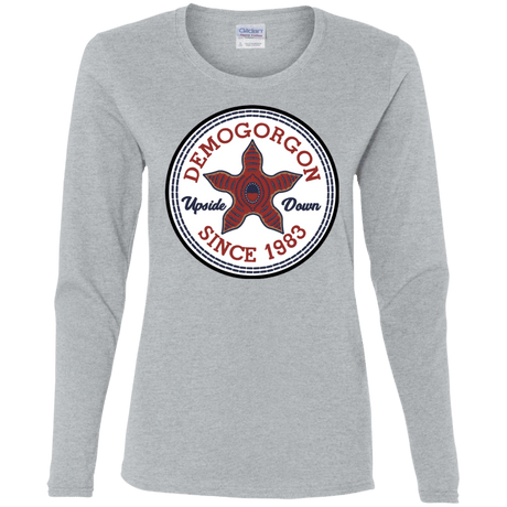 T-Shirts Sport Grey / S Demogorgon Women's Long Sleeve T-Shirt