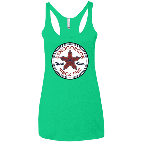 T-Shirts Envy / X-Small Demogorgon Women's Triblend Racerback Tank