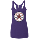 T-Shirts Purple Rush / X-Small Demogorgon Women's Triblend Racerback Tank