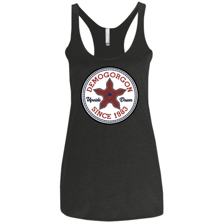 T-Shirts Vintage Black / X-Small Demogorgon Women's Triblend Racerback Tank